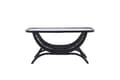 Miniatyrbillede 1 af 6: Moana havebord sidebord 60x96cm sort.