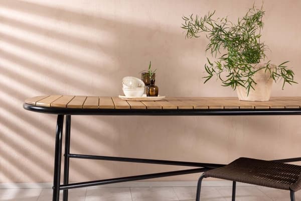 Holmbeck havebord 90x200cm natur.