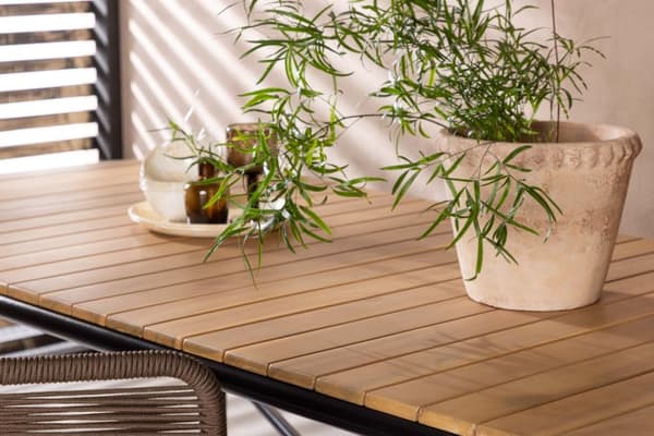 Holmbeck havebord 90x200cm natur.