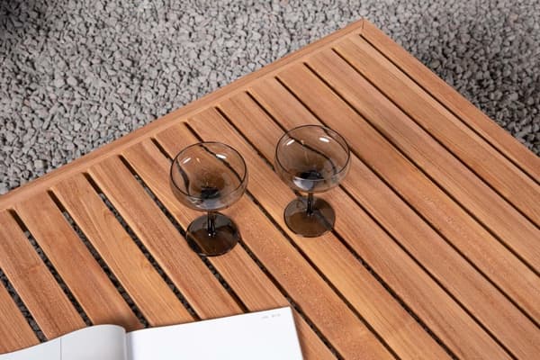 Amlan havebord 70x110cm natur.