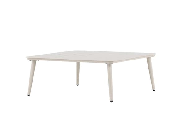 Lina havebord 90x90cm beige.