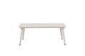 Miniatyrbillede 1 af 5: Lina havebord 90x90cm beige.