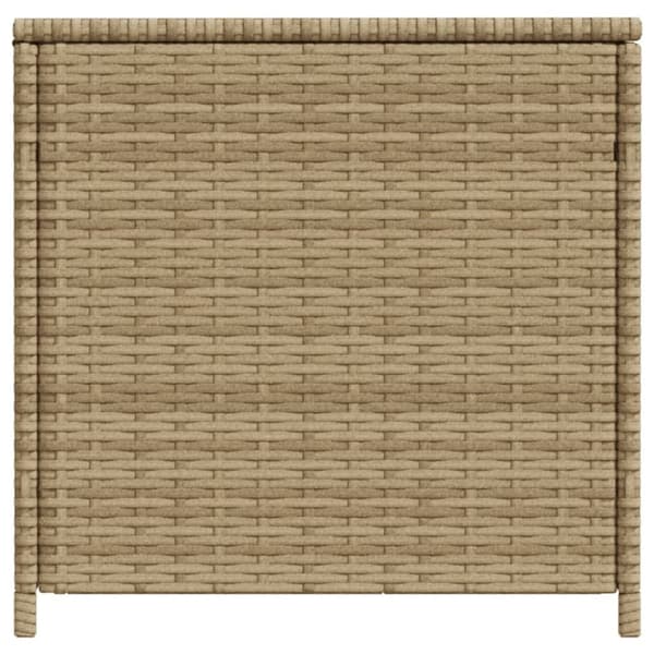 vidaXL Puutarhan säilytyslaatikko beige sekoitus 469 l polyrottinki
