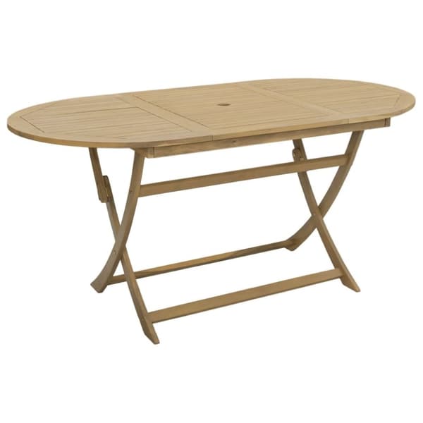 vidaXL Sammenleggbart hagebord 160x85x75 cm heltre akasie