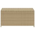 Miniatyrbilde 4 av 11: vidaXL Putekasse blandet beige 190L cm polyrotting