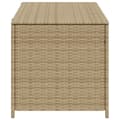Miniatyrbilde 5 av 11: vidaXL Putekasse blandet beige 190L cm polyrotting