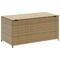 Miniatyrbilde 6 av 11: vidaXL Putekasse blandet beige 190L cm polyrotting