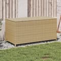 Miniatyrbilde 1 av 11: vidaXL Putekasse blandet beige 190L cm polyrotting