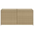 Miniatyrbild 4 av 11: vidaXL Dynbox blandad beige 283L konstrotting