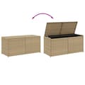 Miniatyrbild 7 av 11: vidaXL Dynbox blandad beige 283L konstrotting