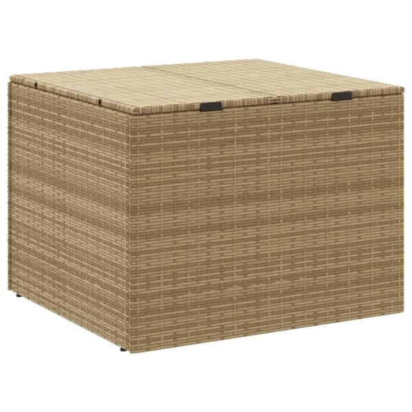 vidaXL Putekasse blandet beige 291L cm polyrotting