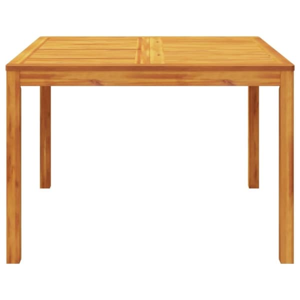 vidaXL Trädgårdsbord 110x110x75 cm massivt akaciaträ