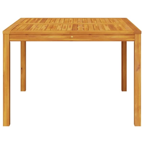 vidaXL Trädgårdsbord 110x110x75 cm massivt akaciaträ