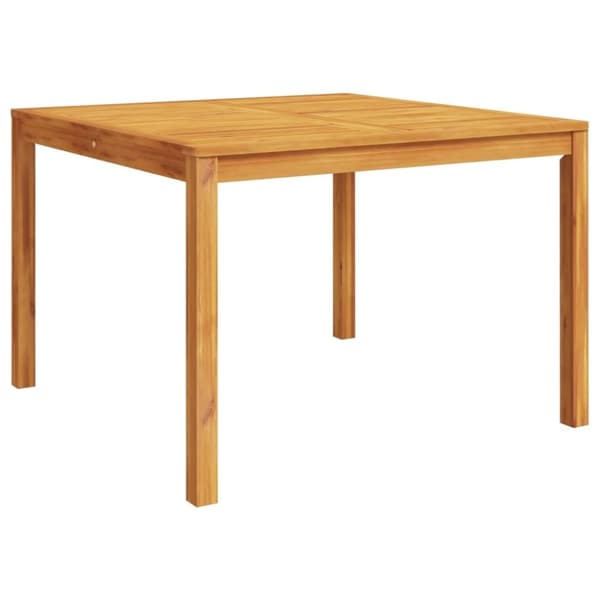 vidaXL Trädgårdsbord 110x110x75 cm massivt akaciaträ