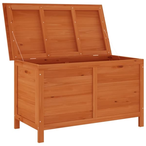 vidaXL Ulkosäilytyslaatikko 99x49,5x58,5 cm täysi kuusi