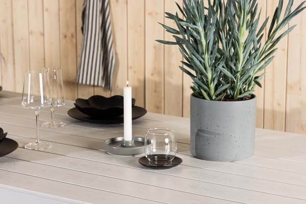 Break havebord 90x205cm hvid.