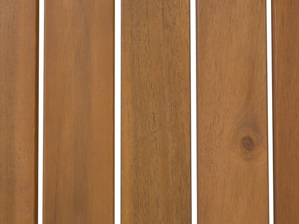 Hagesofabord Lys sertifisert akasietre 90 x 75 cm Utendørs moderne design uteplass balkong