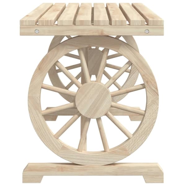 vidaXL havebord 115x55x65 cm massivt grantræ