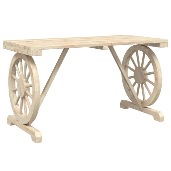 vidaXL Hagebord 115x55x65 cm heltre gran