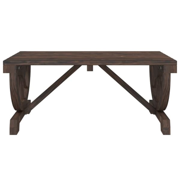 vidaXL Salongbord for hage 90x50x40 cm heltre gran