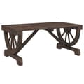 Miniatyrbilde 5 av 9: vidaXL Salongbord for hage 90x50x40 cm heltre gran