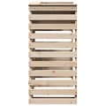 Miniatyrbilde 4 av 9: vidaXL Utendørs barbord 113,5x50x103 cm heltre furu