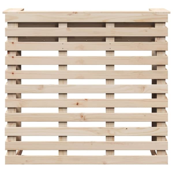 vidaXL udendørs barbord 113,5x50x103 cm massivt fyrretræ