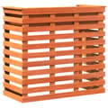 Miniatyrbillede 1 af 9: vidaXL udendørs barbord 113,5x50x103 cm massivt fyrretræ brun