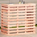 Miniatyrbild 9 av 9: vidaXL Barbord 113,5x50x103 cm massivt douglasträ