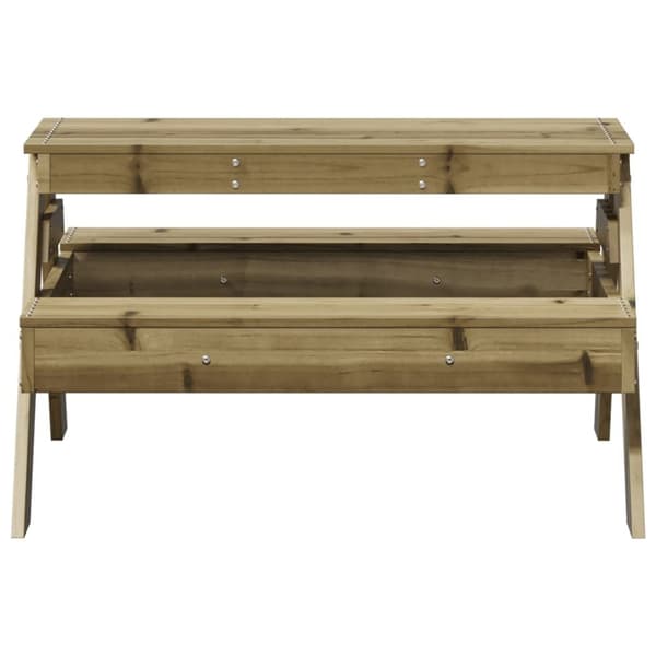 vidaXL Lasten piknikpöytä 88x97x52 cm kyllästetty mänty