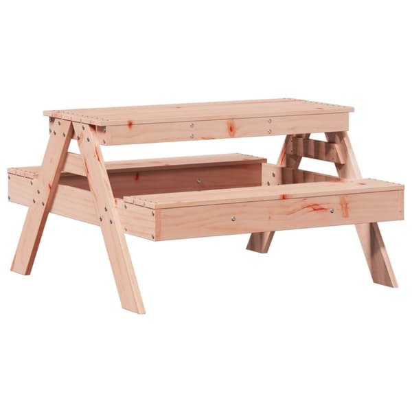 vidaXL Lasten piknikpöytä 88x97x52 cm täysi Douglas kuusi