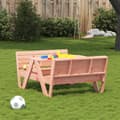 Miniatyrbild 3 av 9: vidaXL Picknickbord för barn 88x122x58 cm massivt douglasträ