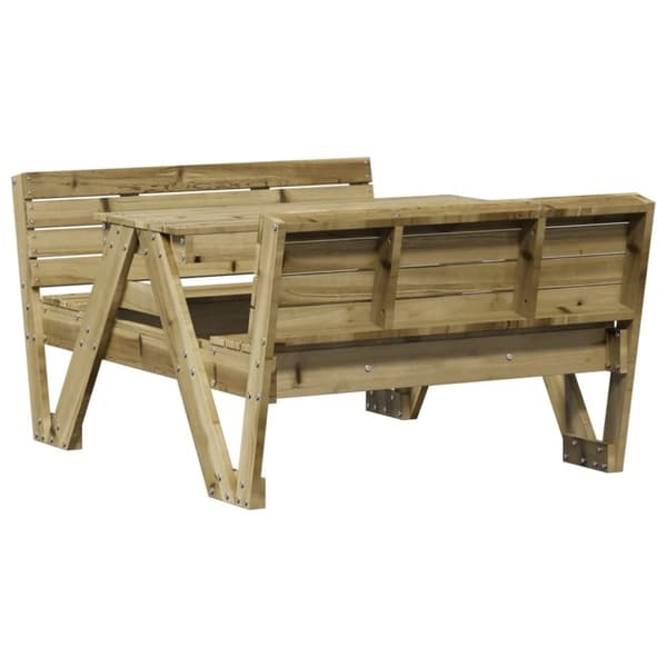 vidaXL picnicbord til børn 88x122x58 cm imprægneret fyrretræ