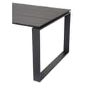 Miniatyrbillede 3 af 4: Martinus havebord 210 x 100 cm sort.