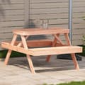Miniatyrbilde 1 av 9: vidaXL Piknikbord 105x134x75 cm heltre douglasgran