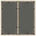 Miniatyrbillede 6 af 11: vidaXL havebord med glastop 90x90x75 cm polyrattan beige