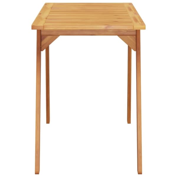 vidaXL havebord 110x56x75 cm massivt akacietræ