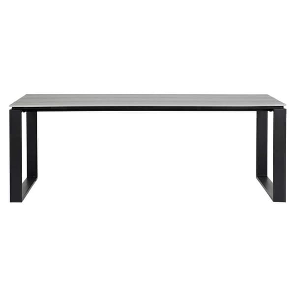 Martinus havebord 100x210cm sort,grå.
