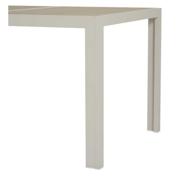Kenny trädgårdsbord 91x196cm beige,grå.