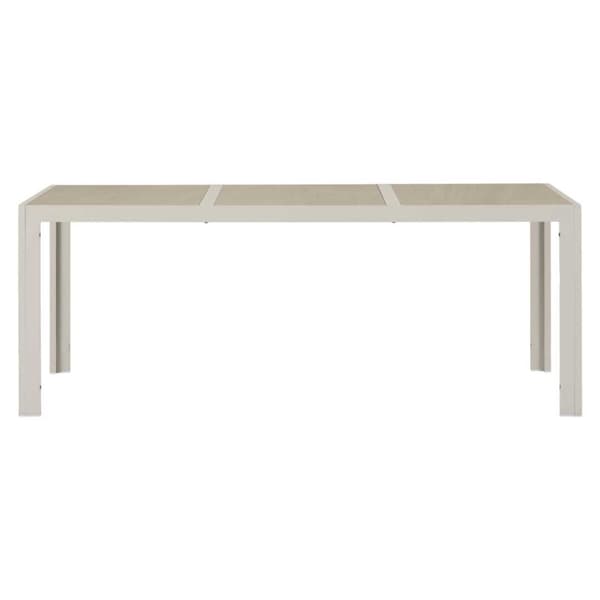 Kenny trädgårdsbord 91x196cm beige,grå.