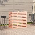 Miniatyrbillede 3 af 9: udendørs barbord 113,5x50x103 cm massivt douglasgran