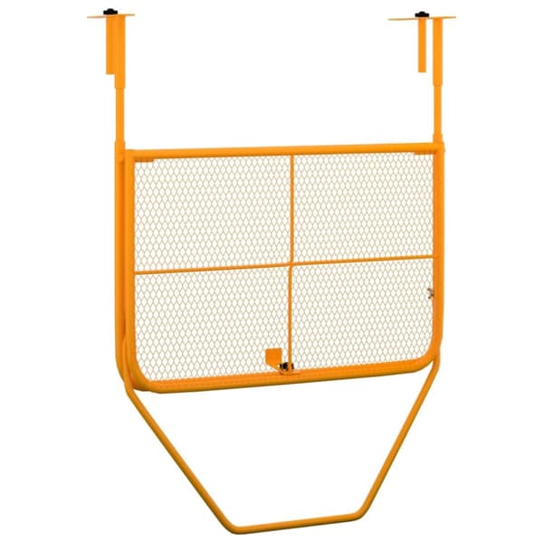 altanbord 60x40 cm stål gul