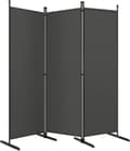 Miniatyrbillede 1 af 8: Rootz Folde Screen - Privacy Screen - Room Divider - Holdbar polyester - Alsidig og bærbar - Nem at rengøre - 167cm x 172cm / 223cm x 172cm