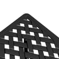 Miniatyrbild 8 av 11: vidaXL Trädgårdsbord svart 53x53x53 cm gjuten aluminium