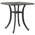 Miniatyrbillede 1 af 11: vidaXL havebord 53x53x53 cm støbt aluminium bronzefarvet