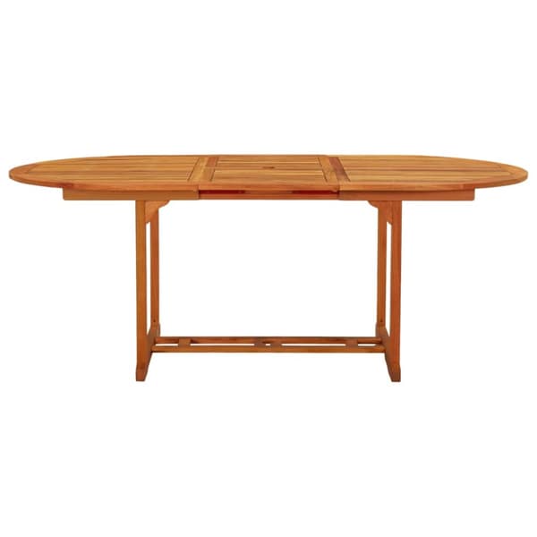 vidaXL havebord 200x100x75 cm massivt eukalyptustræ - Haveborde