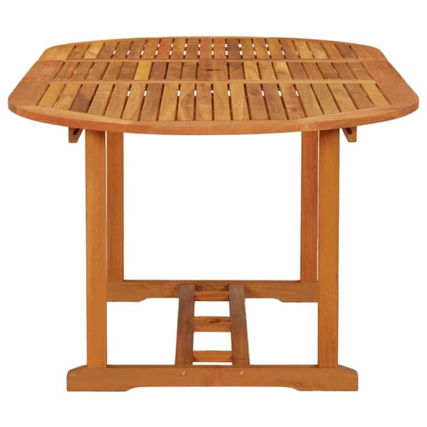 vidaXL havebord 200x100x75 cm massivt eukalyptustræ - Haveborde