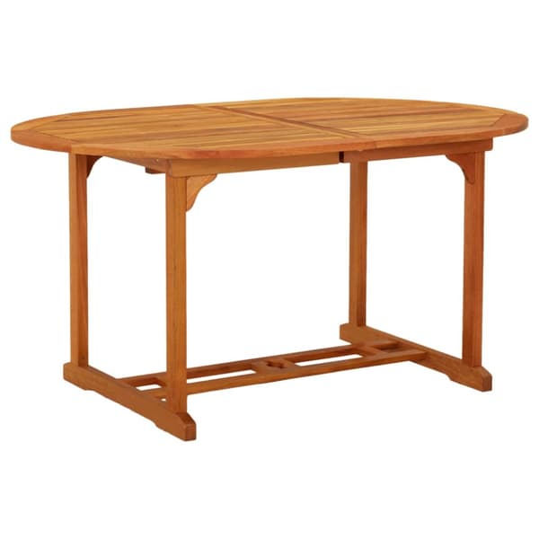 vidaXL havebord 200x100x75 cm massivt eukalyptustræ - Haveborde