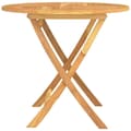 Miniatyrbillede 5 af 9: vidaXL foldbart havebord 85 x 76 cm massivt teaktræ -  Haveborde