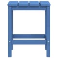 Miniatyrbillede 6 af 8: vidaXL Adirondack-havebord 38x38x46 HDPE blå -  Haveborde